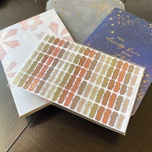 Exclusive winter A5 petite planner accessories